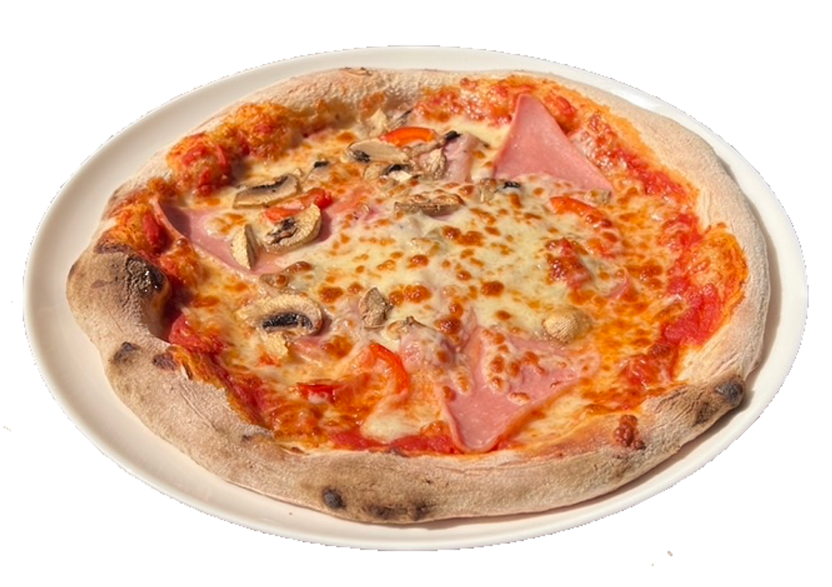 Pizza Prosciutto e Funghi
